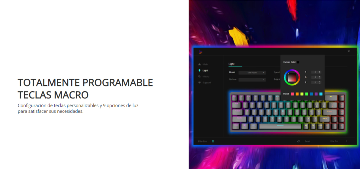 Teclato Tronsmart Elite