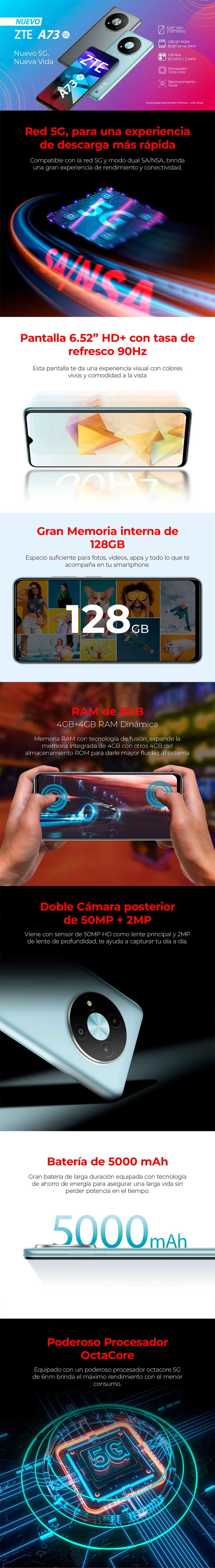 ZTE Blade A73 5G Banner