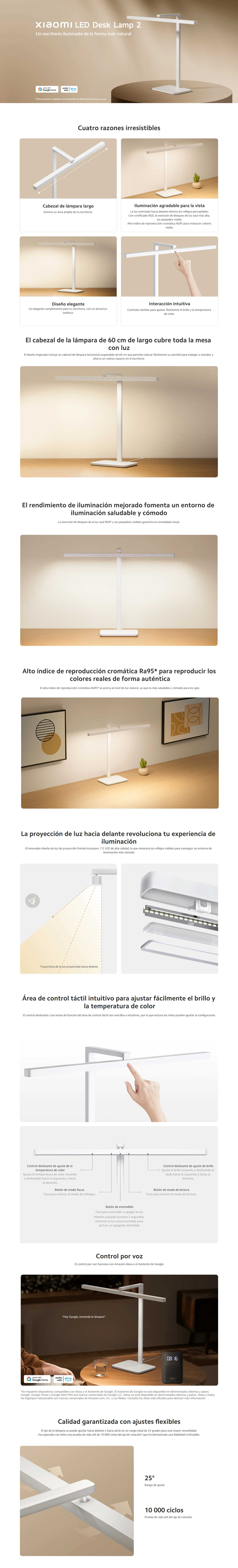 Banner Lámpara LED de Escritorio Xiaomi 2