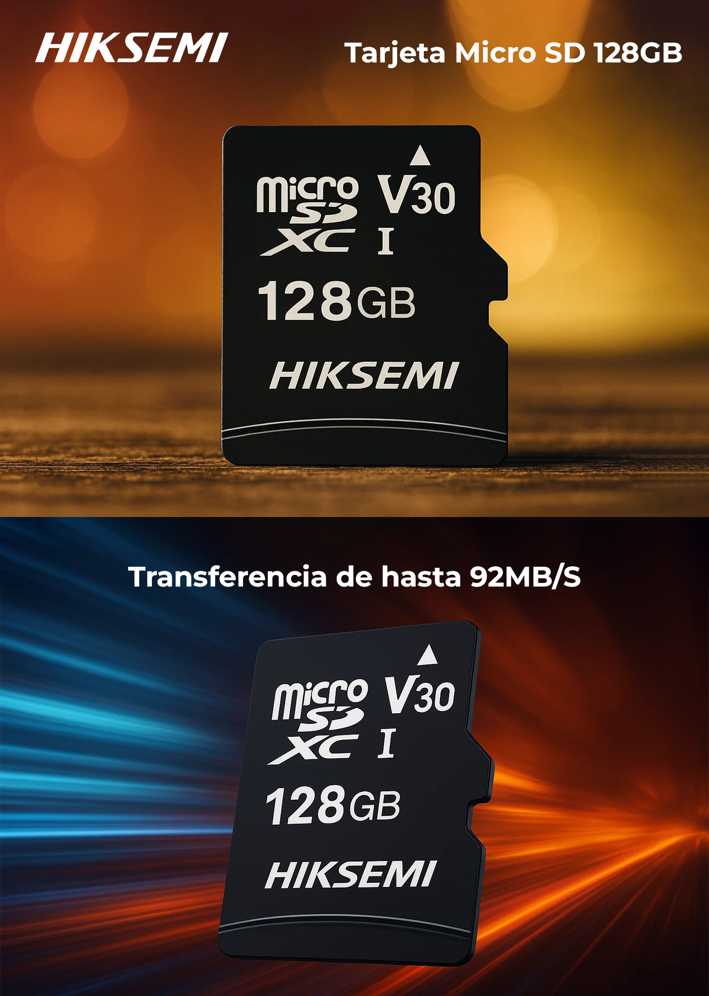 Tarjeta SD Hiksemi 128GB