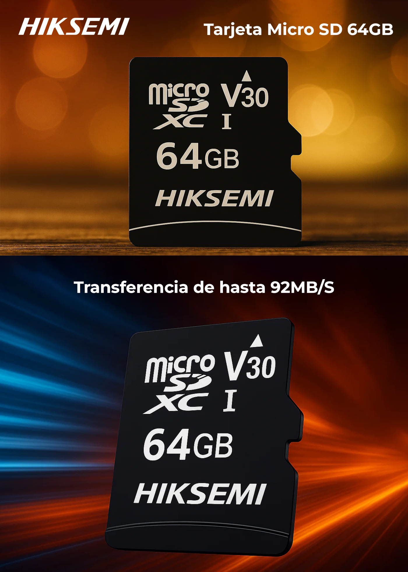 Tarjeta SD Hiksemi 64GB