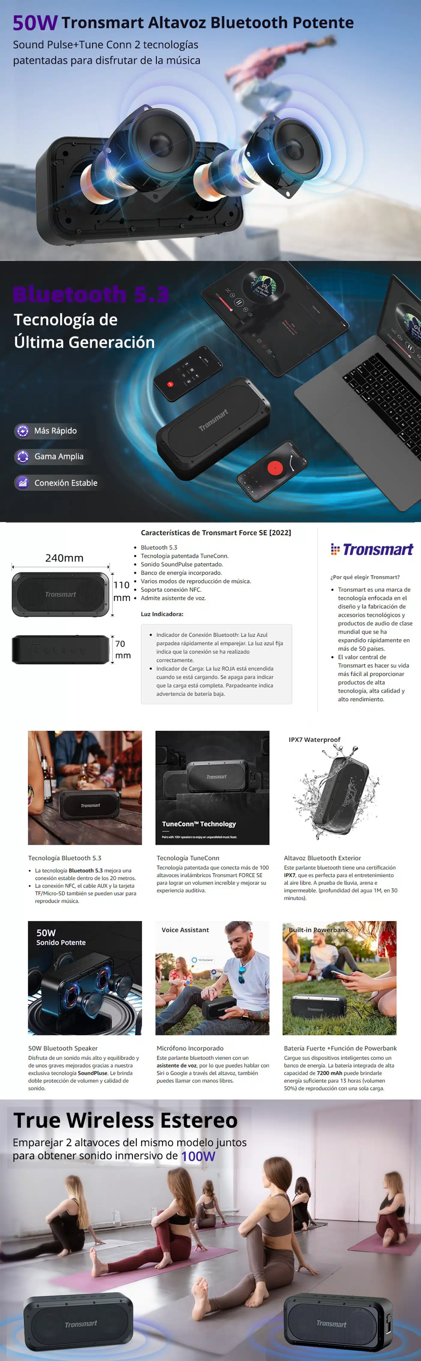 Banner Tronsmart Force SE