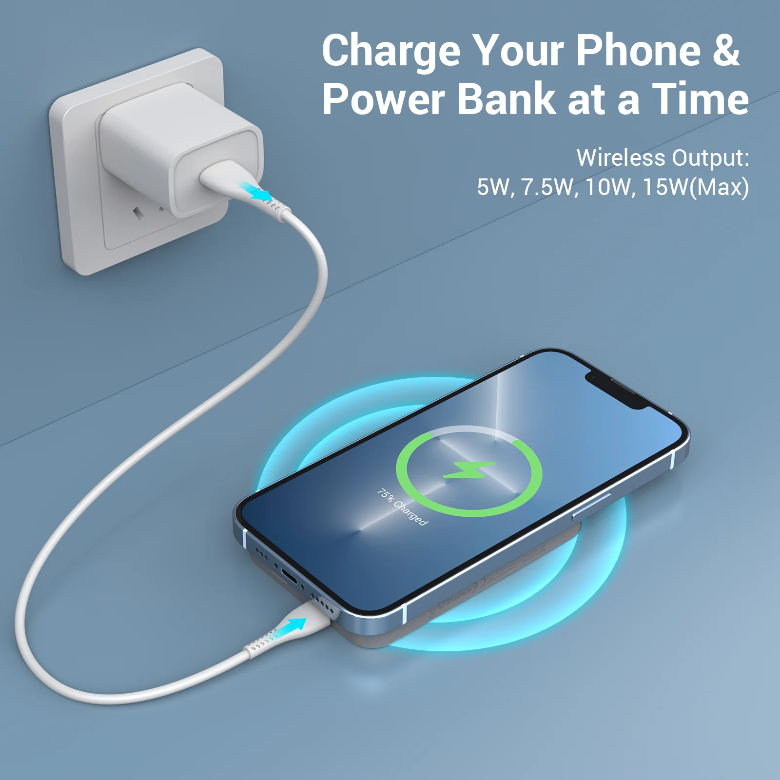 HINOVO Cargador portátil magnético Banner