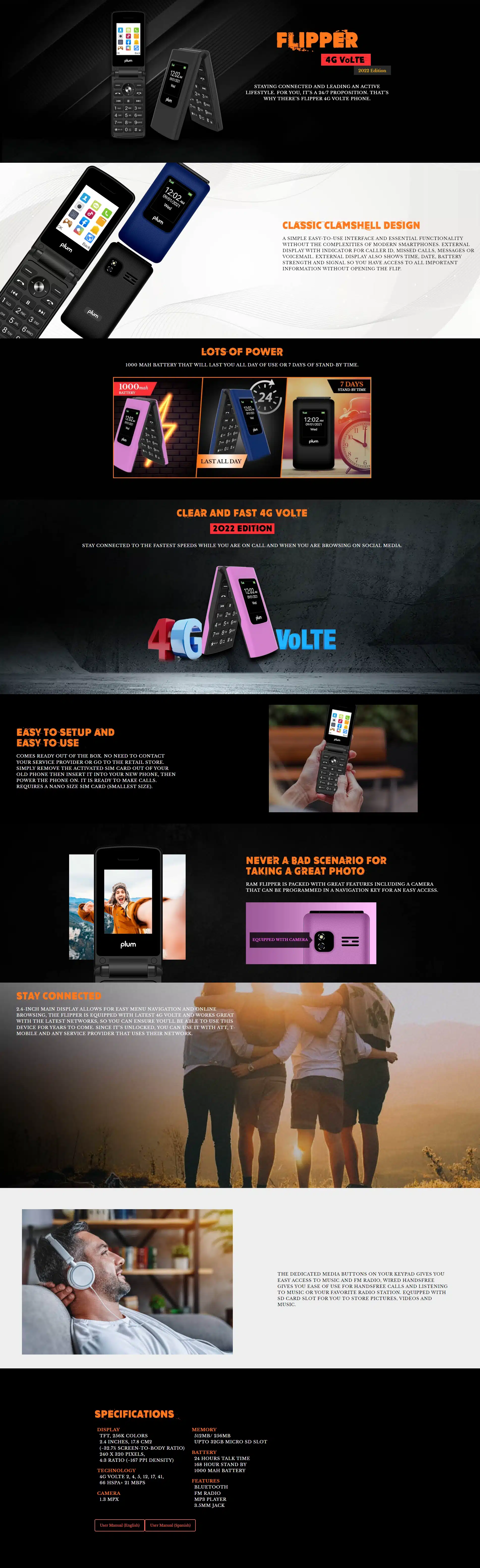 Plum Flipper LTE Banner