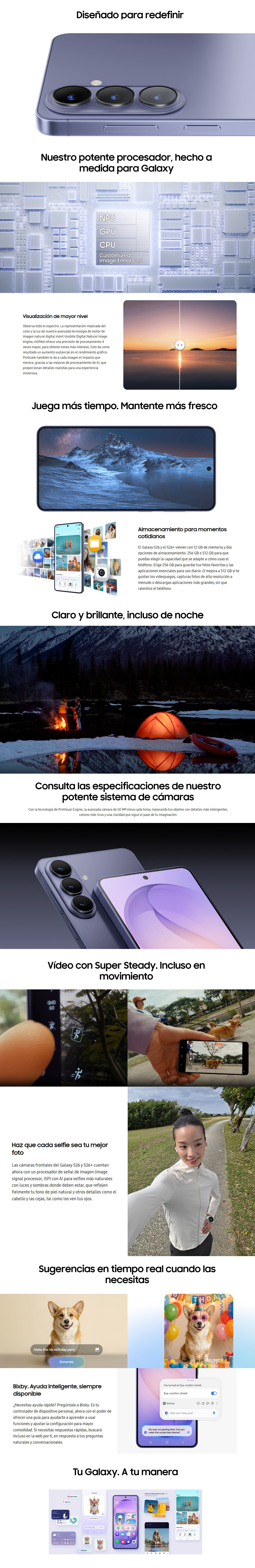 Banner Samsung Galaxy S26