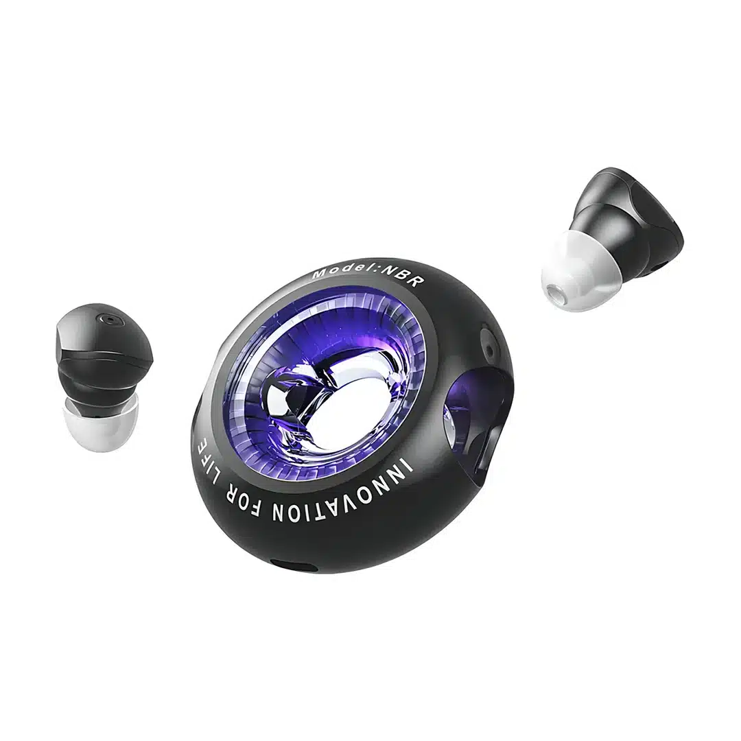 auriculares_bluetooth_nbr_frente_lateral_auriculares_negro negro Auriculares Bluetooth NBR Vention
