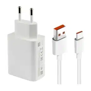 blanco Cargador Xiaomi 33W Combo