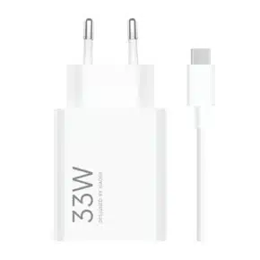 blanco Cargador Xiaomi 33W Combo