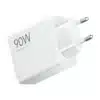blanco Cargador Xiaomi 90W HyperCharge Combo USB-A