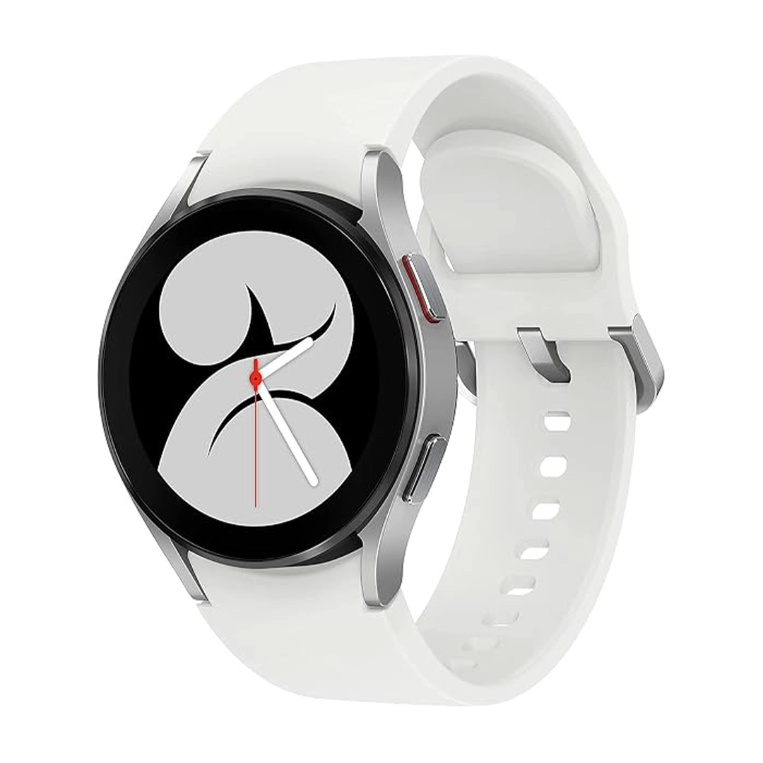 plata samsung galaxy watch 4 blanco samsung galaxy watch 4