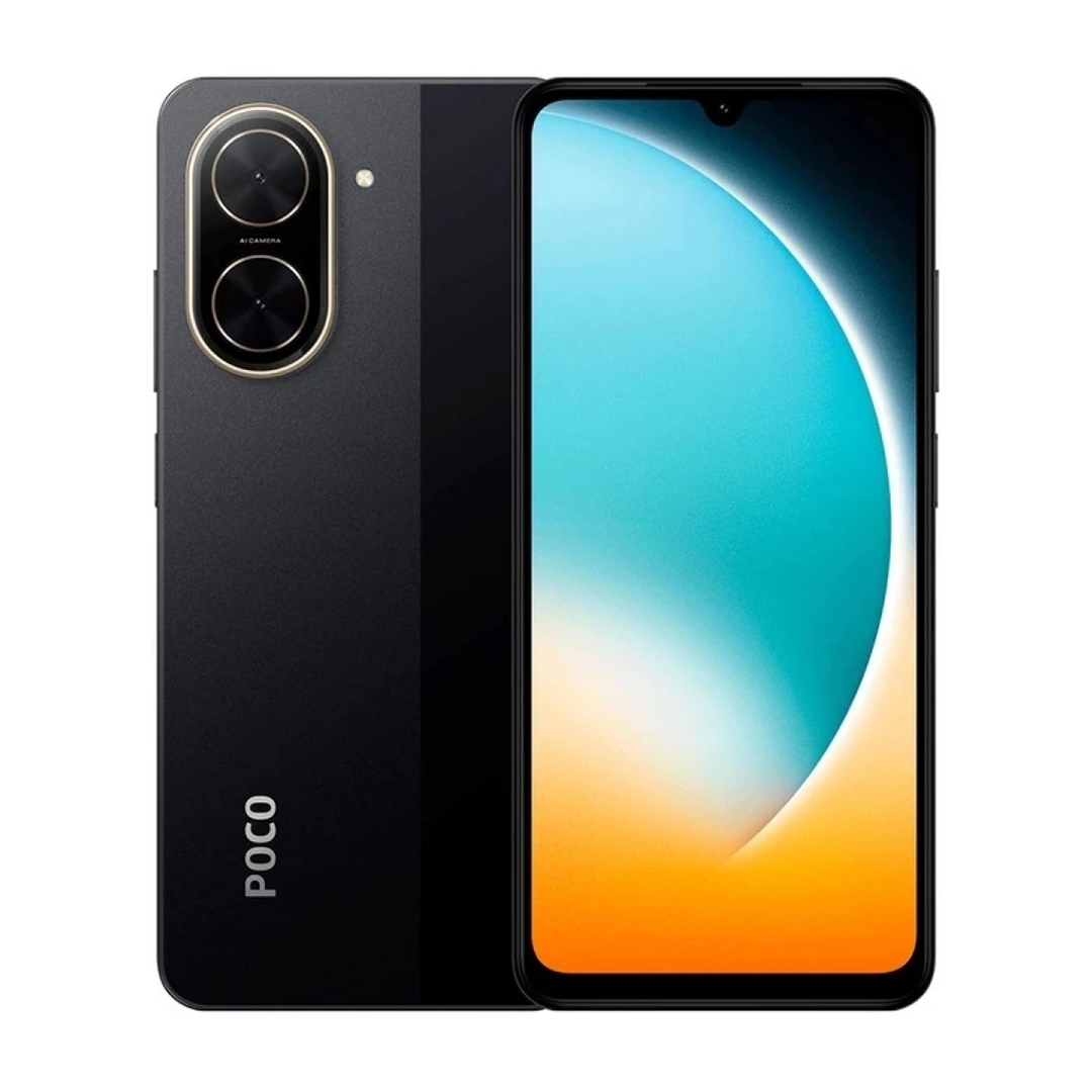 poco_c71_frente_dorso_negro negro Xiaomi POCO C71