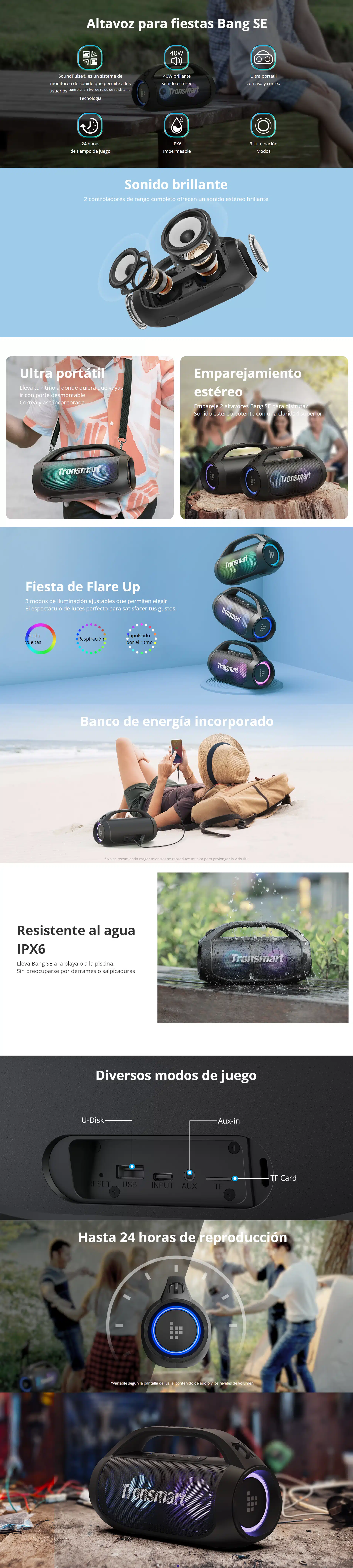 Tronsmart BANG SE banners