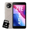 ZTE Blade A35 + Tarjeta Micro SD 32GB Dorado